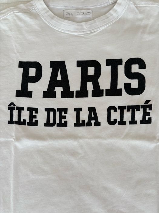 T-shirt branca Zara, 11-12 anos (152cm)