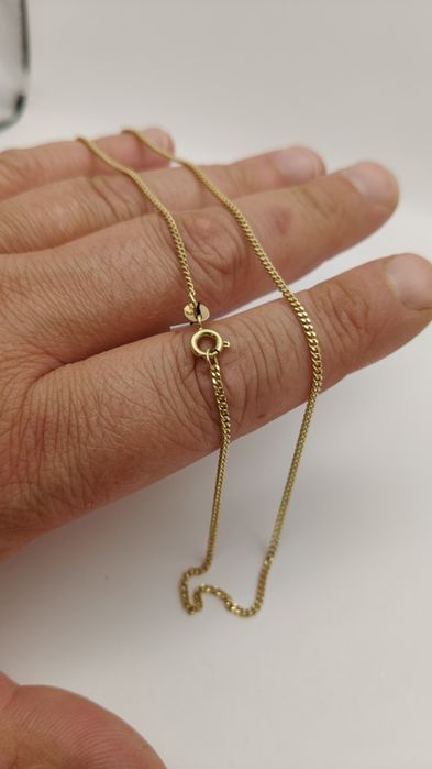 Złoty Łańcuszek Pancerka 45cm Pr.585 Nowy Zapraszamy