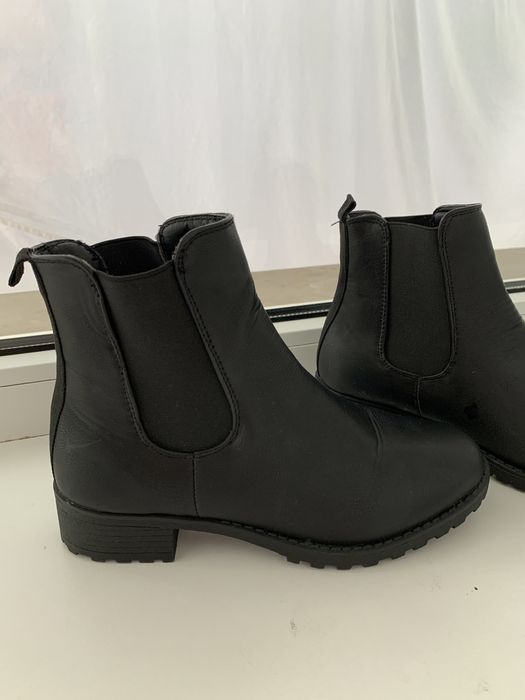 Ботинки черевички лофери челсі papaya