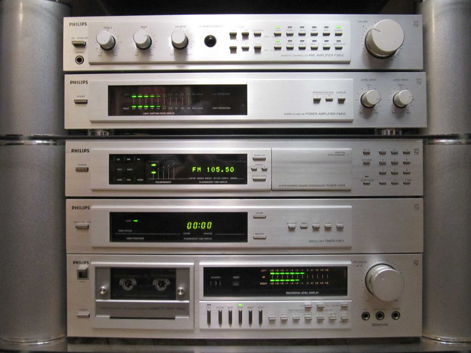 PHILIPS F-610 – ЕЛІТАРНА Стереосистема «Pearl Philips» *ІДЕАЛЬНИЙ стан
