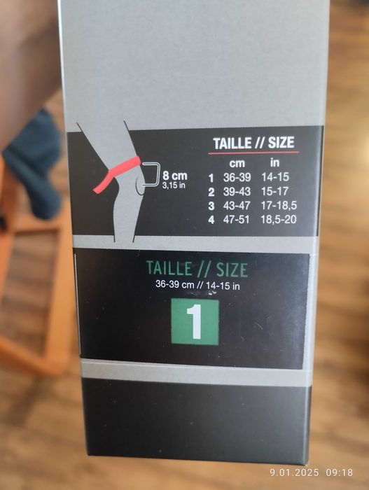 Ochraniacze koszykarskie rozm 1