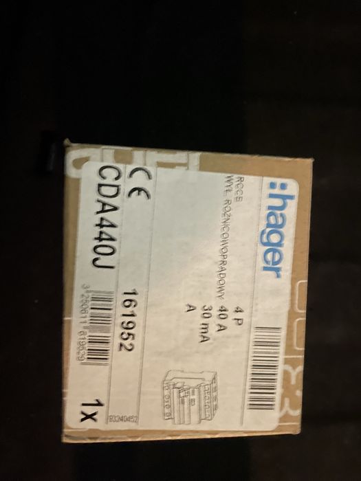 HAGER Wyłącznik różnicowoprądowy