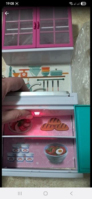 Кухня кукольная мебель кухня для Барби Barbie