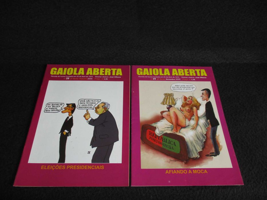 Livros Revistas Gaiola Aberta José Vilhena
