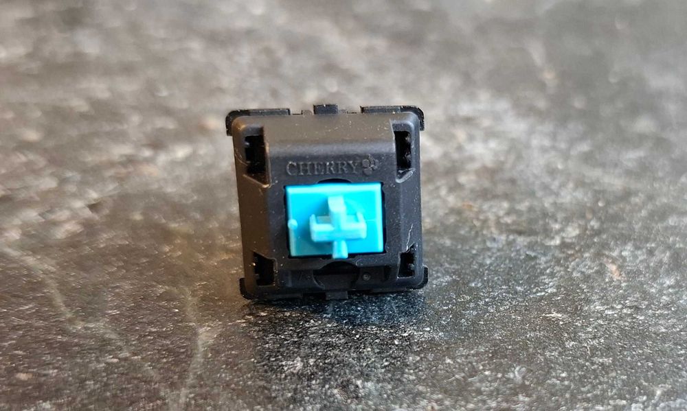 Oryginalne Switche Przełączniki Cherry Mx Blue 103szt.