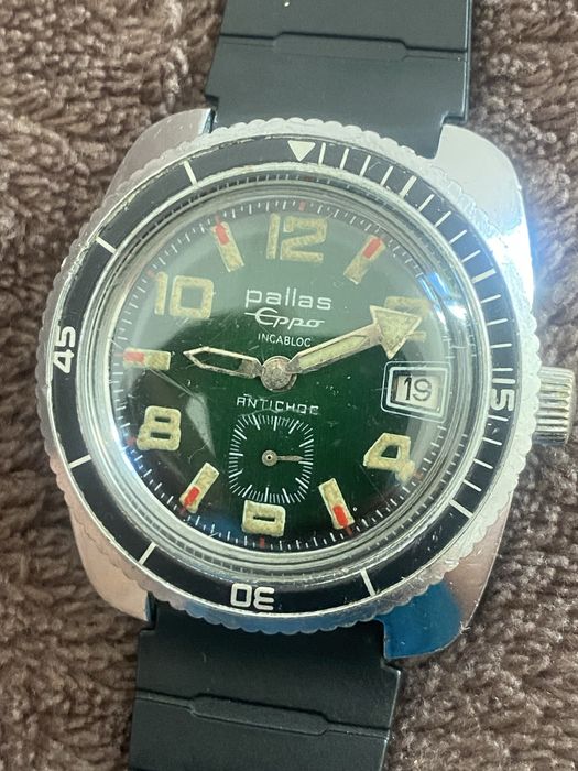 Pallas Eppo Diver nurek Incabloc Antichoc dolna sekunda sprawny