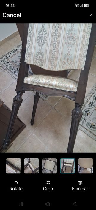Conjunto 2 cadeiras sala