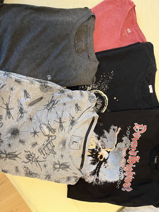 Mega paka ubrań męskich, chłopięcych