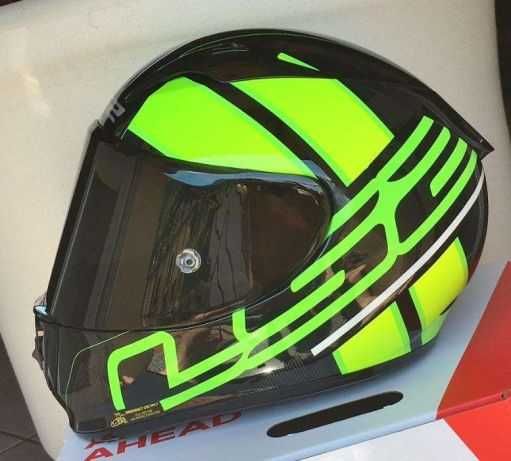 Capacete NOVO LS2 Arrow R Carbon/Kevlar Preto-Fluo.55% DESCONTO Tm XXS