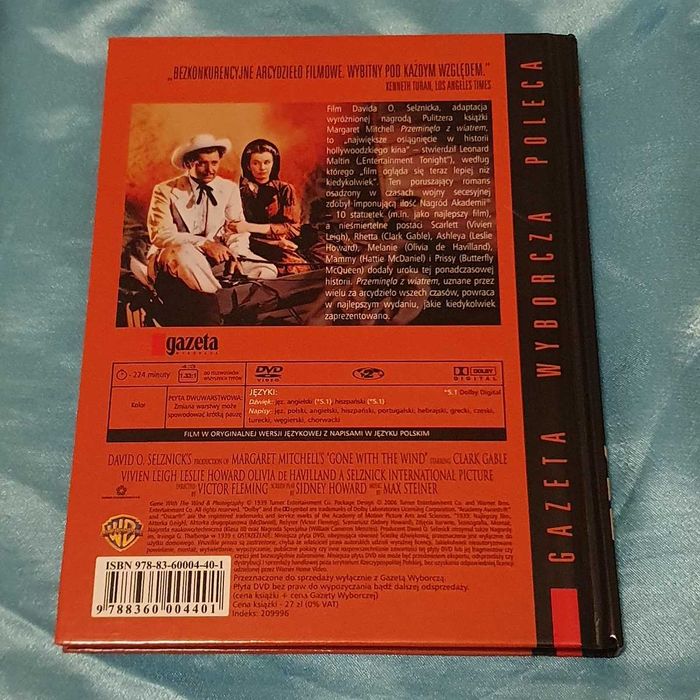 Przeminęło z wiatrem  DVD