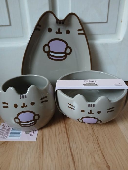 Zestaw ceramiczny Pusheen