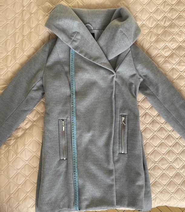 Сіре пальто mohito, осінь-весна, xs-s