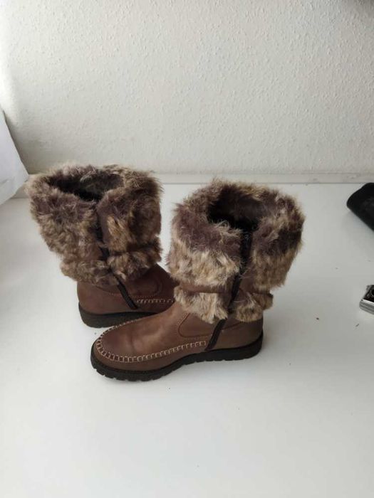 Kozaki z kożuchem.Rozmiar 37