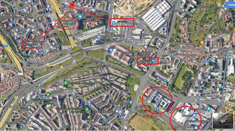 Arrenda-se Espaço Comercial 200 m2 Pontinha