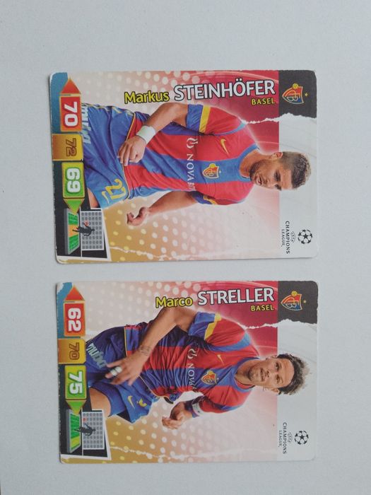 Karty piłkarskie Panini 2011/2012  BASEL zestaw