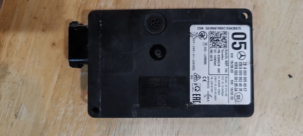 Sensor radar Mercedes