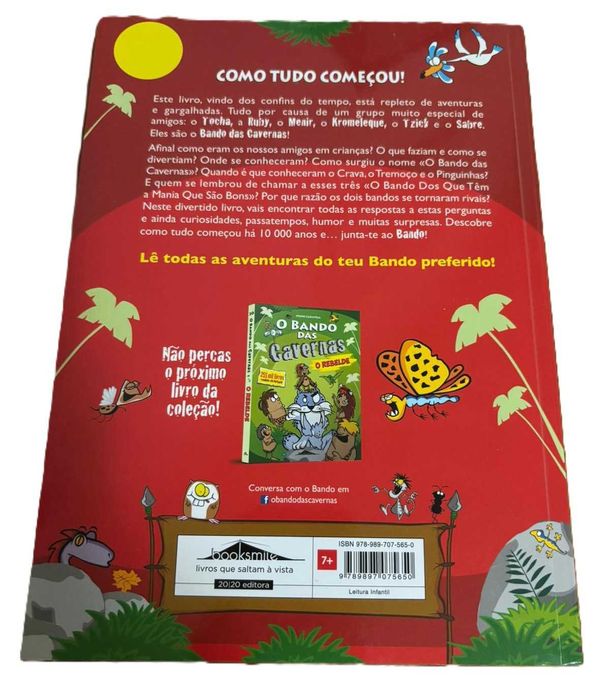 Livros "O Bando das Cavernas", edição especial