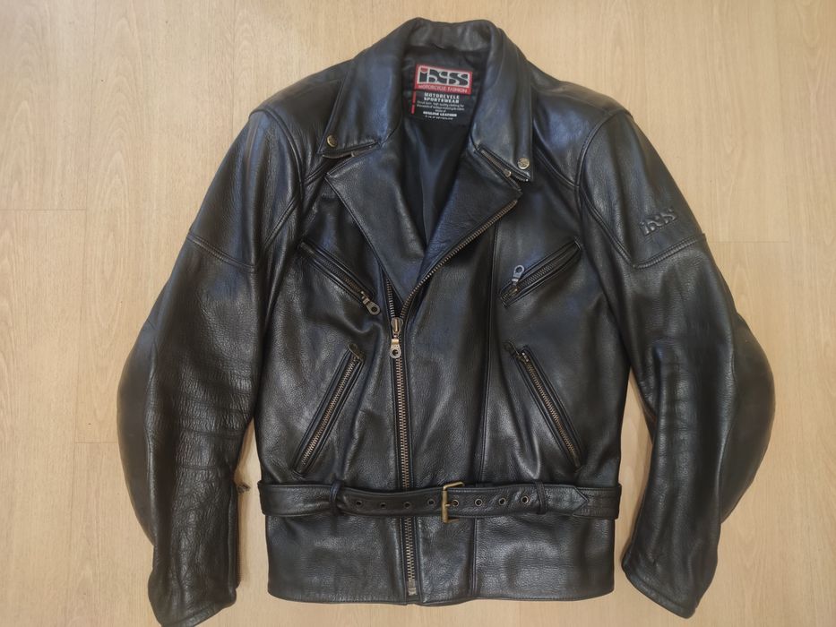 Продам мотокуртку косуху кожаную IXS размер L