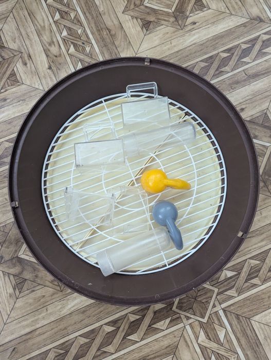 Клітка для папуги кругла клетка для попугая