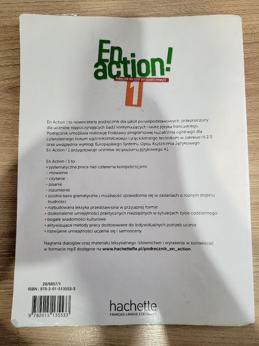 Podrecznik En action 1