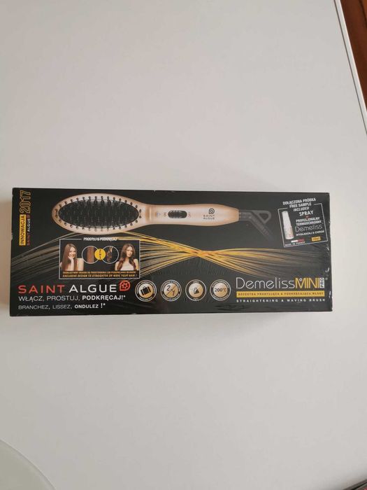 SAINT ALGUE Demeliss Mini PRO Szczotka prostująca- NOWA