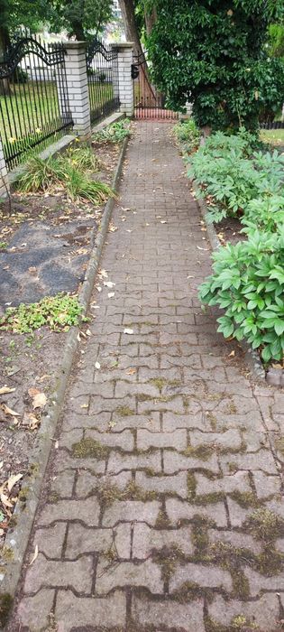 Mycie kostki brukowej, tarasów, podjazdów i elewacji