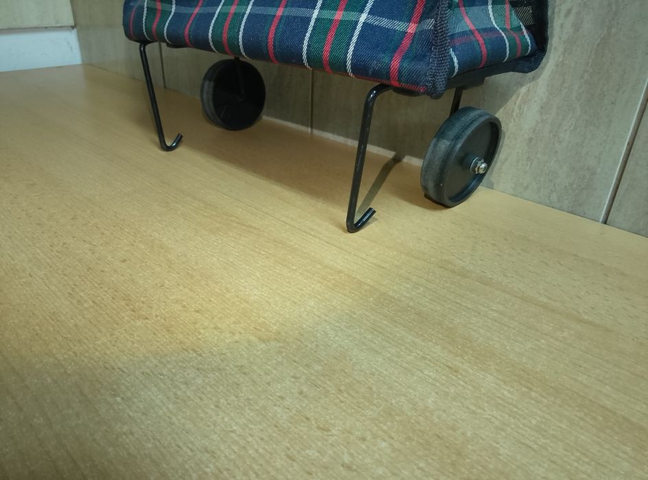 Torba na zakupy na kółkach CONIN 33x14x55 cm