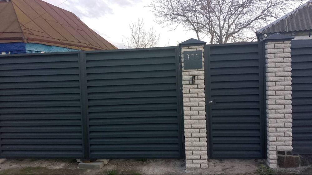 Черепиця, профнастил, фасади, саморізи, металочерепиця, криші, паркани