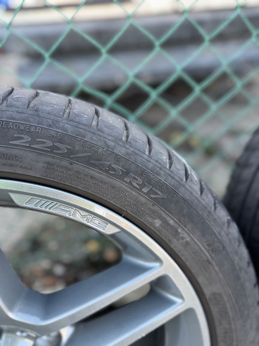 Koła AMG 225/45R17 7.5j et47/8.5j et58 66.6 Mercedes w204 CLA A