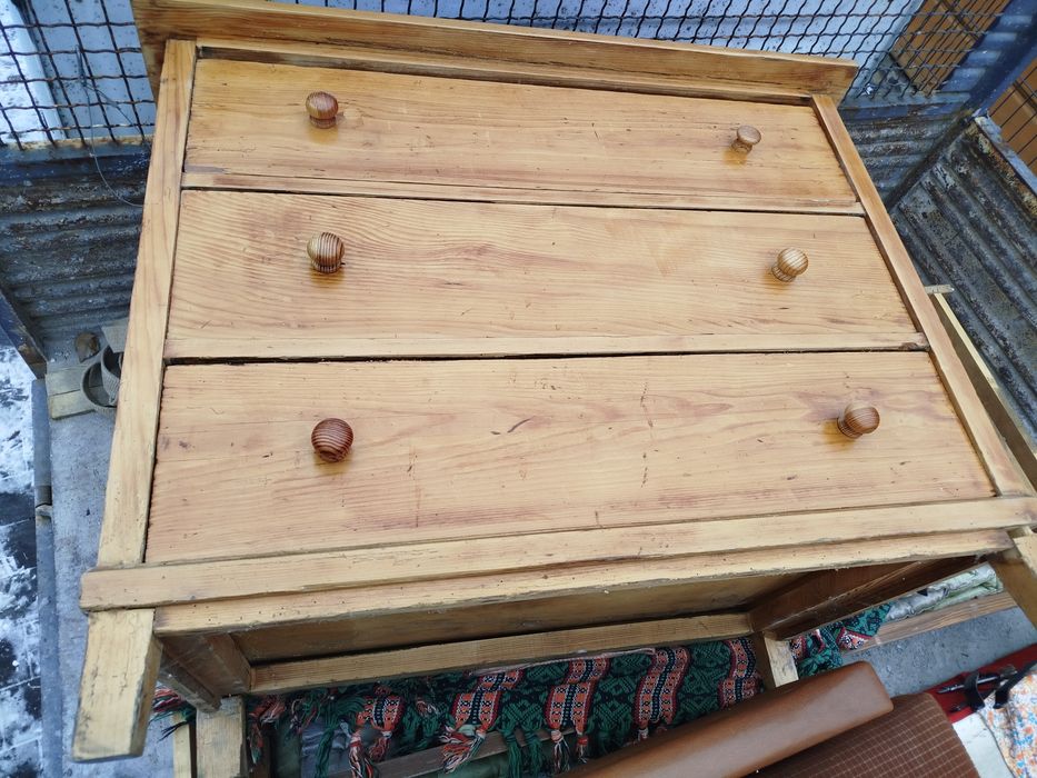 2 komody stare drewno