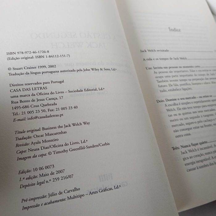A Gestão Segundo Jack Welch - Stuart Crainer