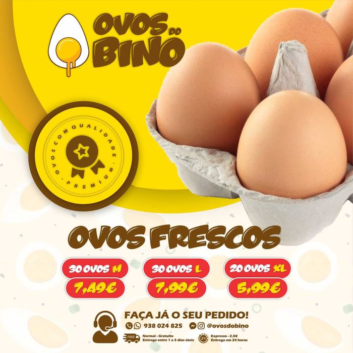 Ovos Frescos Direto do Produtor – Qualidade Superior