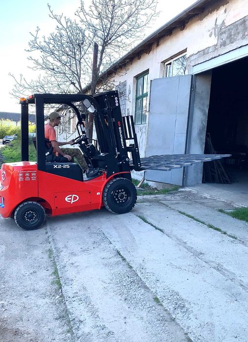 Новий Li-Ion вилковий навантажувач 2.5т/3.6м, кліренс 15см, 80V/280Ah