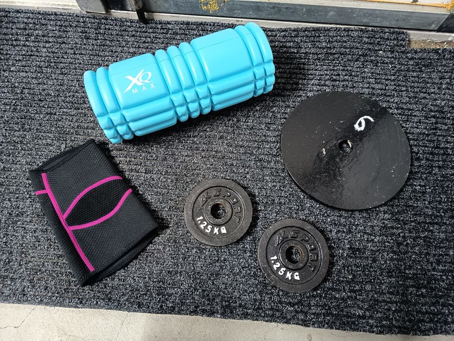 Zestaw obciążenia na siłownie