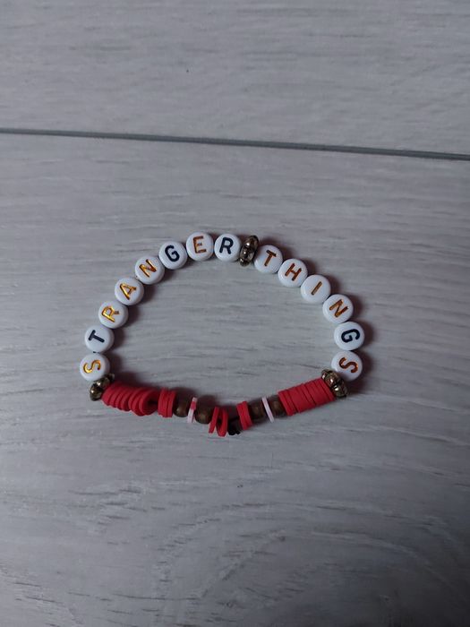 Branzoletka dla fanów serialu STRANGER THINGS  ręcznie robiona
