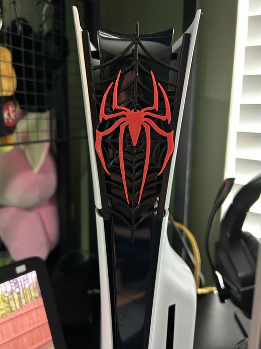 Кастомная декоративная вставка для PS5 “Spider Man”