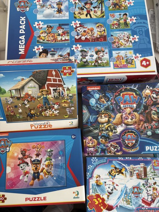 Продам пазли щенячий патруль