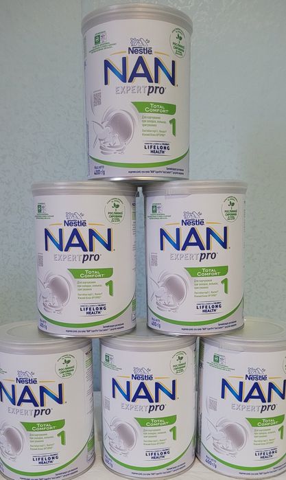 Nan total comfort 1 по 400 грам