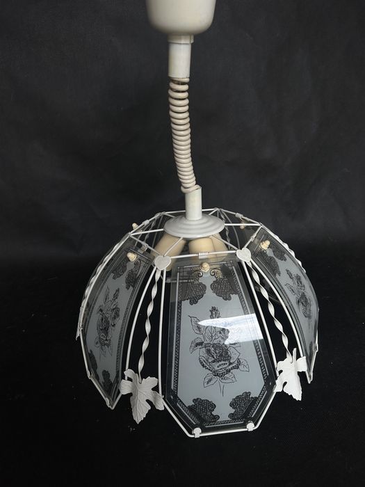 Lampa wiszaca prl