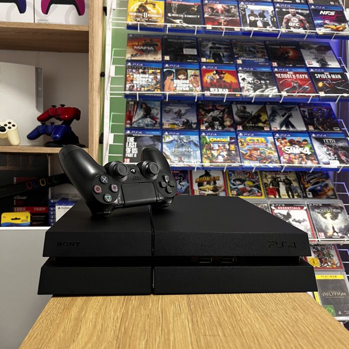 PS4 FAT 500GB + 10 ігор + Гарантія / Доставка Київ / Плейстейшн 4
