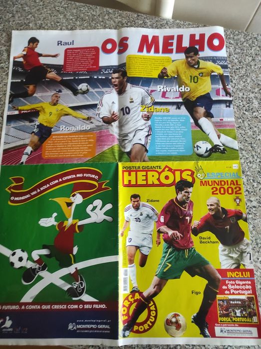 Poster Heróis do Mundial 2002