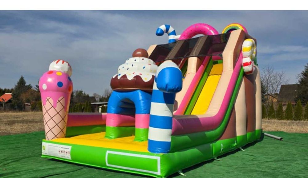 Dmuchaniec, dmuchana zjeżdżalnia, zamek dmuchany