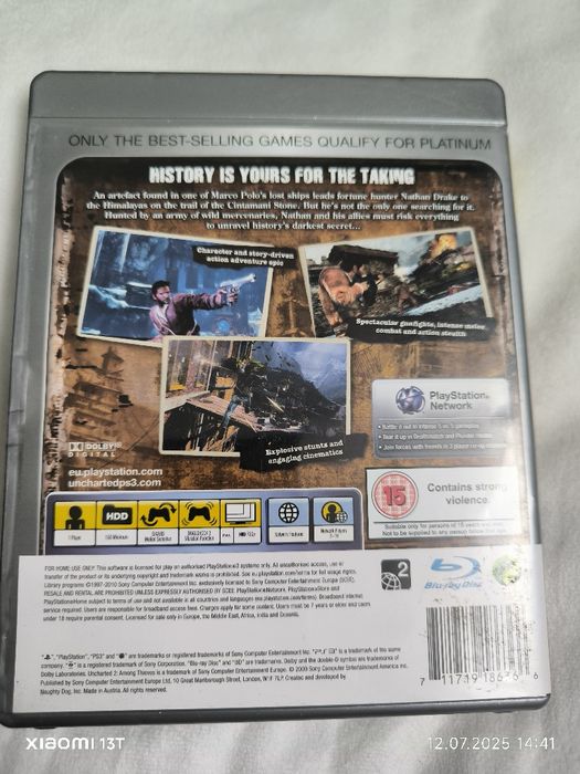 UNCHARTED 2 gra na PS3