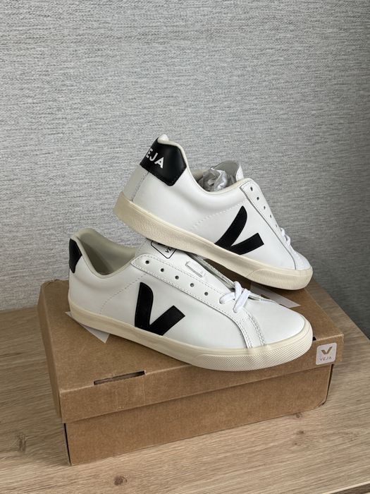 Шкіряні жіночі кеди Veja Esplar/ white, EUR 40/25,5 см