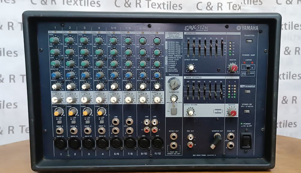 Yamaha EMX 512SC Powered Mixer