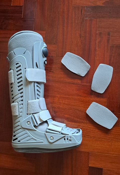 Bota ortopédica insufláve cano alto tamanho M (40-44)