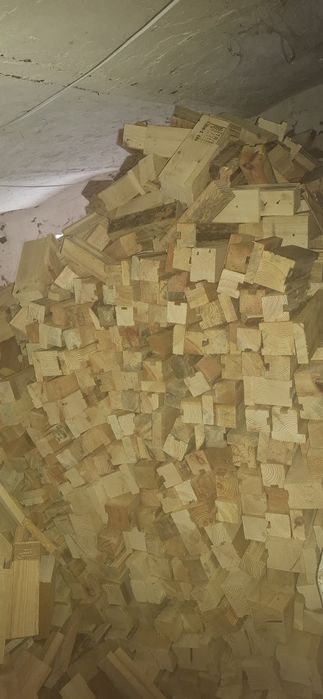 Drewno opałowe - klocki - dłużej trzyma ciepło