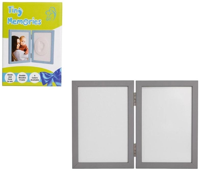 Tiny Memories Ramka z Glinką - Gray oprawa: pudełko