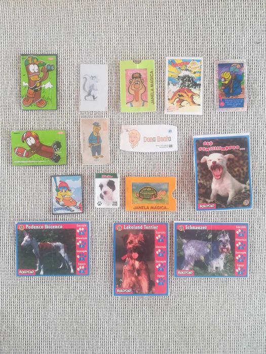Lote Cromos Autocolantes Bollycao Panrico Kinder panimi