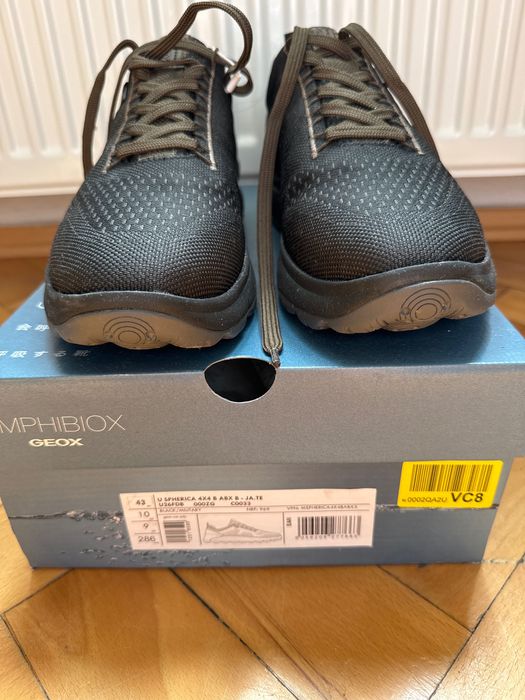 Geox sneakersy męskie Waterprooof breathable, zero shock system